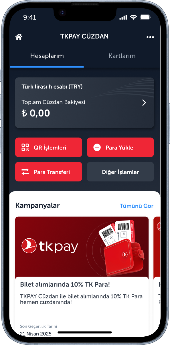 TKPAY Cüzdan'ı Kullanmaya Başlayın