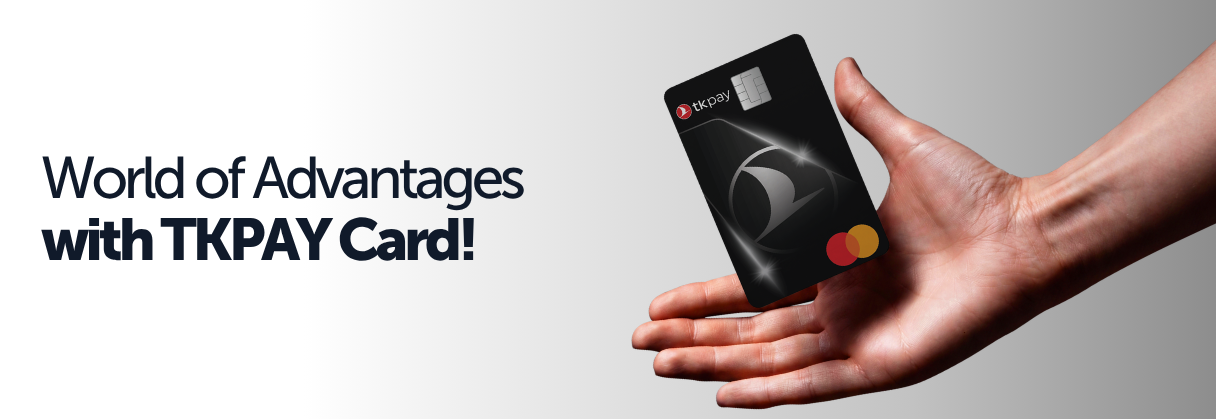 Convert your Miles into TRY with TKPAY Wallet and spend freely anywhere!